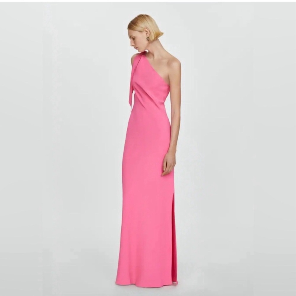 Mango Pink Lazaro Dress